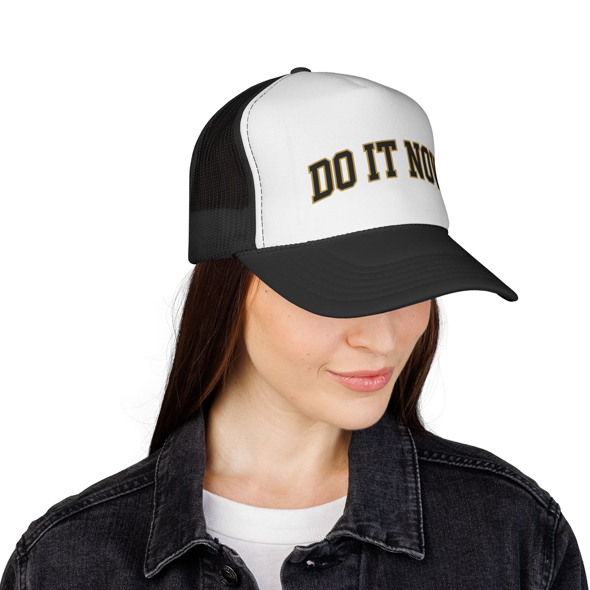 Do It Now Trucker Cap — Motivational Mesh Baseball Hat