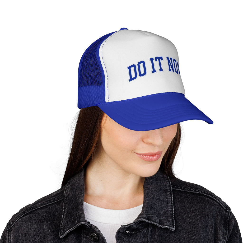 Do It Now Trucker Hat – Motivational Mesh Cap for Active Lifestyles